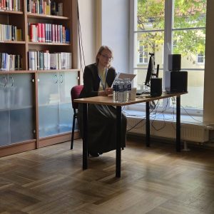 Anna Frīdenberga Jablonska konferencē